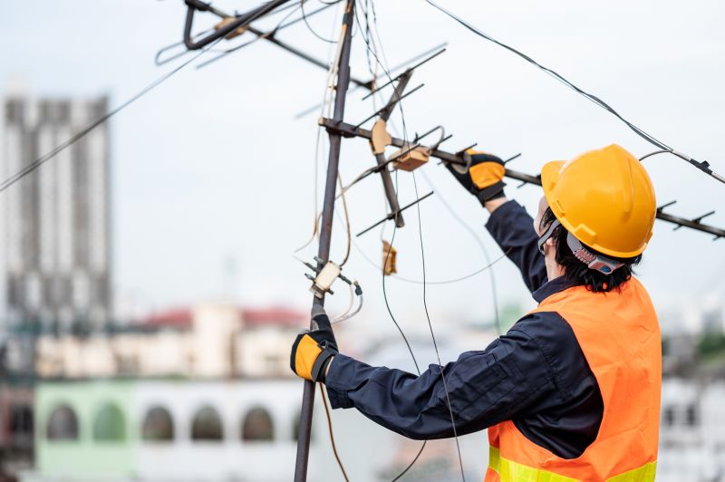 Antenna Repair in Progress